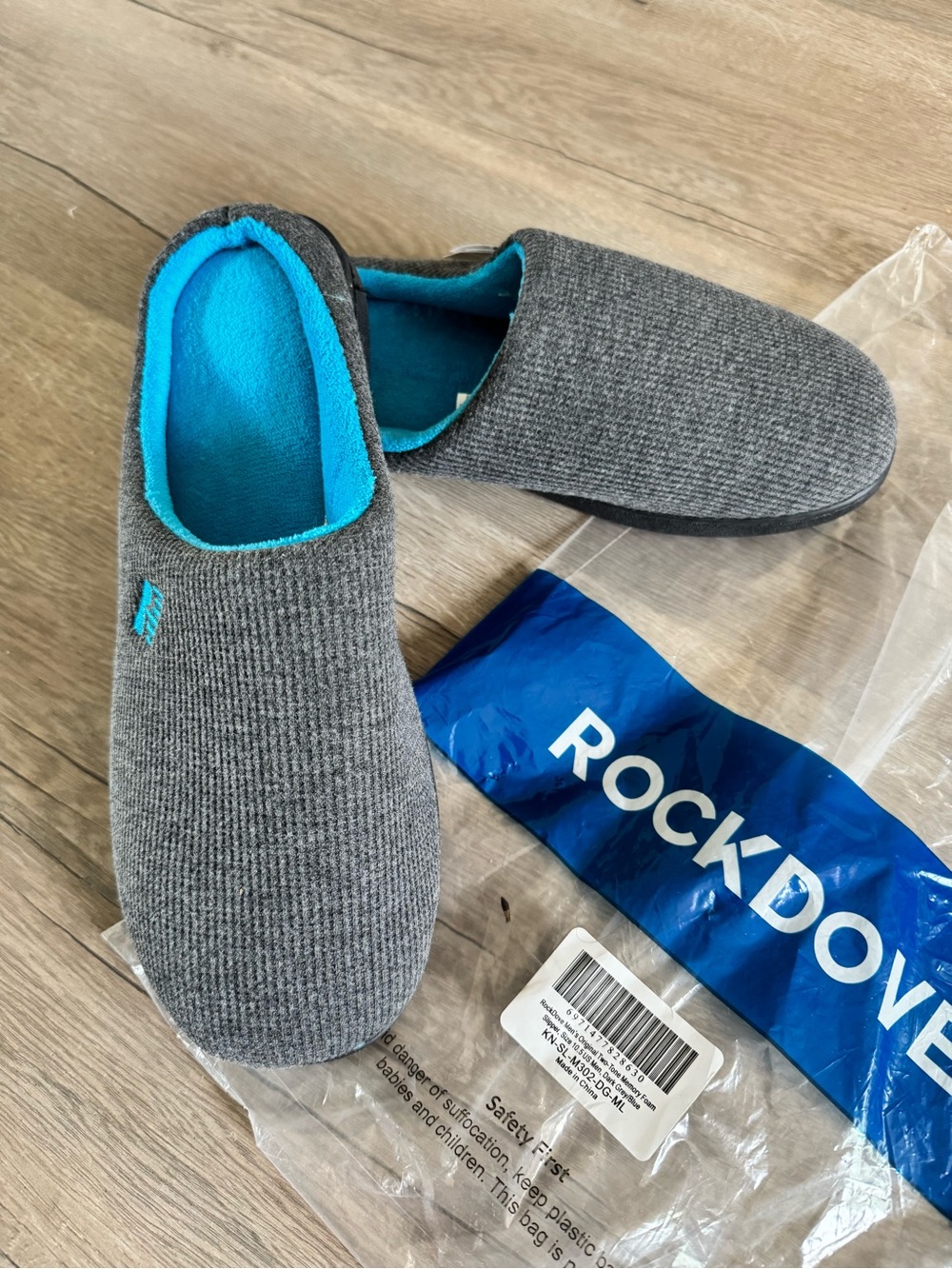 RockDove | Men’s memory foam slippers